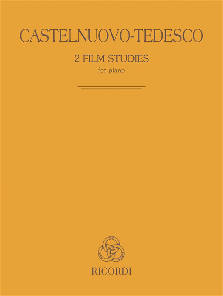 2 Film Studies for piano